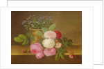 Still Life of Flowers by Johan Laurents Jensen