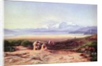 Mount Parnassus, Lake Cephissus and the Plains of Boetia, Greece, 1860 by Edward Lear