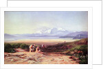 Mount Parnassus, Lake Cephissus and the Plains of Boetia, Greece, 1860 by Edward Lear