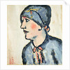 Frau Kirchhof by Alexej von Jawlensky