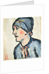 Frau Kirchhof by Alexej von Jawlensky