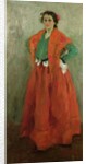 The Artist's Wife dressed as a Spanish Woman, c.1901 by Alexej von Jawlensky