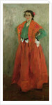 The Artist's Wife dressed as a Spanish Woman, c.1901 by Alexej von Jawlensky