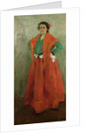 The Artist's Wife dressed as a Spanish Woman, c.1901 by Alexej von Jawlensky