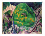 Field of Livestock, 1918 by Ernst Ludwig Kirchner