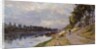 The Seine at Puteaux by Albert-Charles Lebourg