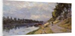 The Seine at Puteaux by Albert-Charles Lebourg
