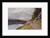 The Seine at Puteaux by Albert-Charles Lebourg