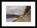 The Seine at Puteaux by Albert-Charles Lebourg