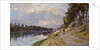 The Seine at Puteaux by Albert-Charles Lebourg