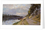 The Seine at Puteaux by Albert-Charles Lebourg