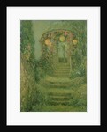 The Illuminated Pavilion by Henri Eugene Augustin Le Sidaner