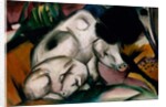 Pigs, c.1912 by Franz Marc