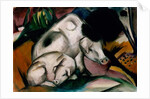 Pigs, c.1912 by Franz Marc