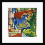 Blue Cow, 1914 by Franz Marc