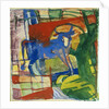Blue Cow, 1914 by Franz Marc
