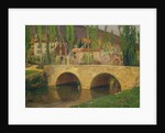 Hamlet by the Bridge by Henri Jean Guillaume Martin