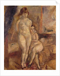 The Two Models, c.1928 by Jules Pascin