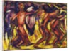 The Expulsion from Paradise, 1920 by Christian Rohlfs