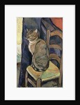 Study of a Cat, 1918 by Marie Clementine (1865-1938) Valadon