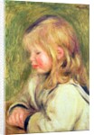 The Child in a White Shirt Reading, 1905 by Pierre Auguste Renoir
