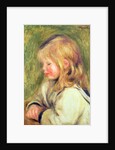 The Child in a White Shirt Reading, 1905 by Pierre Auguste Renoir