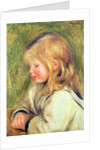 The Child in a White Shirt Reading, 1905 by Pierre Auguste Renoir