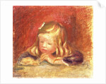Coco at the Table 1905 by Pierre Auguste Renoir