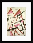 Linear Construction, c.1921 by Lyubov Sergeevna Popova