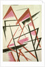 Linear Construction, c.1921 by Lyubov Sergeevna Popova
