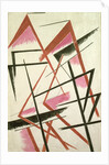 Linear Construction, c.1921 by Lyubov Sergeevna Popova