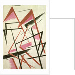 Linear Construction, c.1921 by Lyubov Sergeevna Popova
