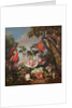 Fruit and Exotic Birds in a Landscape by Jean-Baptiste Monnoyer