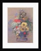 Vase of Flowers, c.1900 by Odilon Redon
