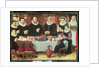 A Family Saying Grace Before the Meal, 1585 by Anthuenis Claeissins or Claeissens