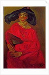 Woman in Red by Chaim Soutine