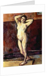Standing Nude Woman, c.1898-99 by Paul Cezanne