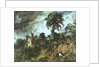 Cottage among Trees with a Sandbank, c.1830-36 by John Constable