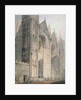 Peterborough Cathedral by Thomas Girtin