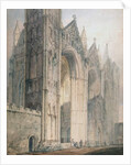 Peterborough Cathedral by Thomas Girtin