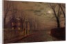 Moonlit Street Scene, 1882 by John Atkinson Grimshaw