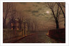 Moonlit Street Scene, 1882 by John Atkinson Grimshaw
