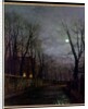 Moonlit Street Scene, 1882 by John Atkinson Grimshaw