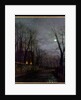 Moonlit Street Scene, 1882 by John Atkinson Grimshaw