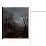 Moonlit Street Scene, 1882 by John Atkinson Grimshaw