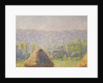 The Haystacks or, The End of the Summer, at Giverny, 1891 by Claude Monet