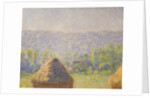 The Haystacks or, The End of the Summer, at Giverny, 1891 by Claude Monet