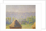 The Haystacks or, The End of the Summer, at Giverny, 1891 by Claude Monet