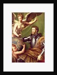 Emperor Charles V Receiving the World, c.1529 by Parmigianino