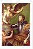 Emperor Charles V Receiving the World, c.1529 by Parmigianino